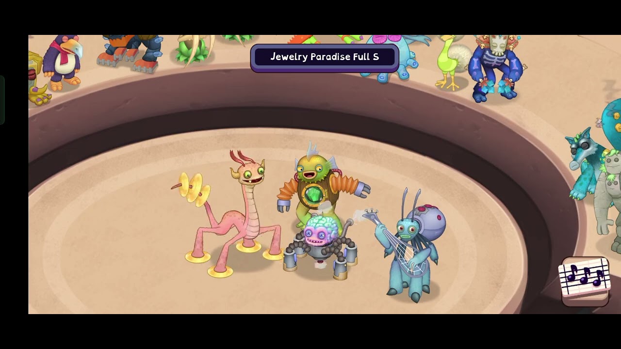 Jewerly Paradise but only Mech elements