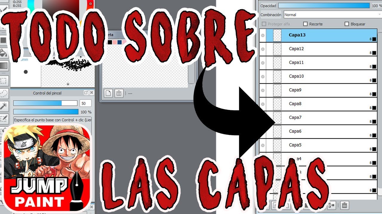 TODO LO QUE NECESITAS SABER SOBRE LAS CAPAS (JUMP PAINT)