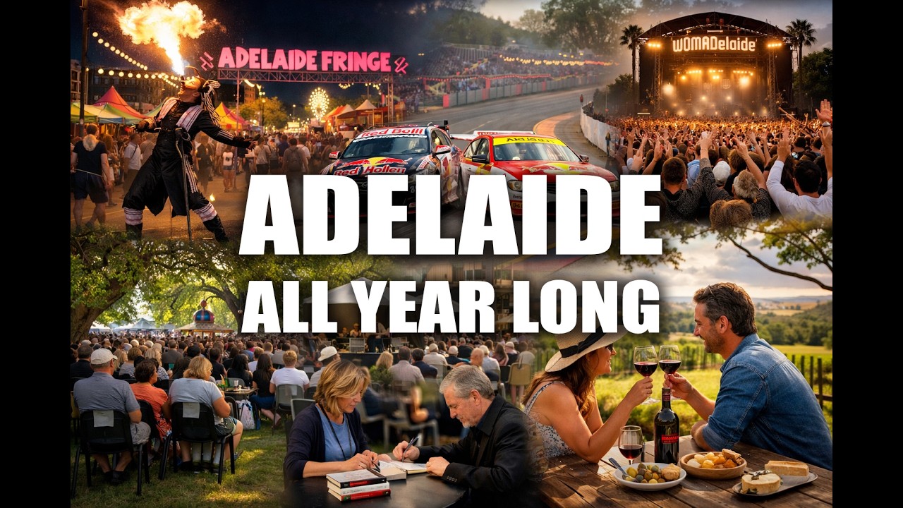 Adelaide – All Year Long 🇦🇺 | Festival City Anthem | Discover Australia’s Best Kept Secret