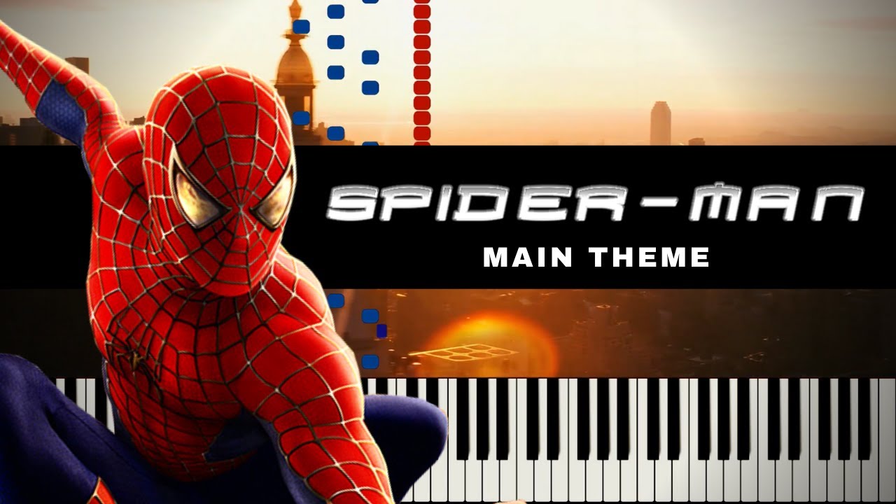 Spider-Man (Main Theme) - Piano Tutorial