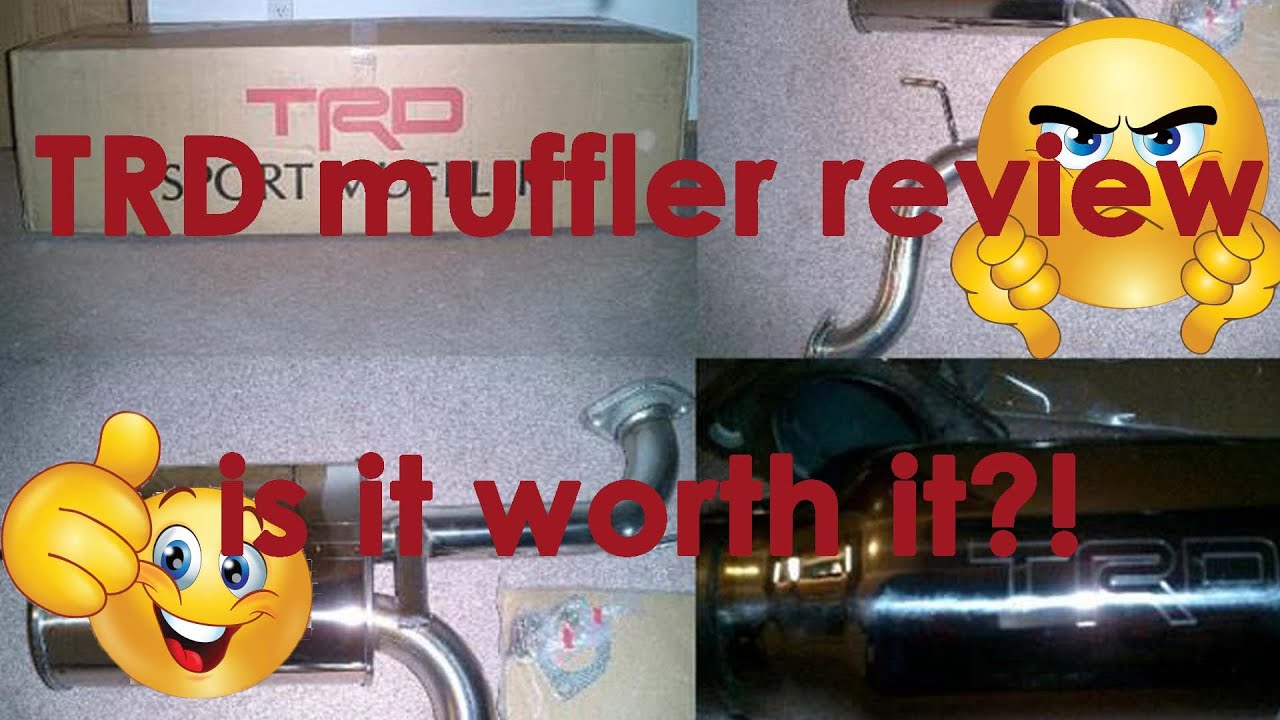 2000 to 2005 Toyota Celica TRD muffler review