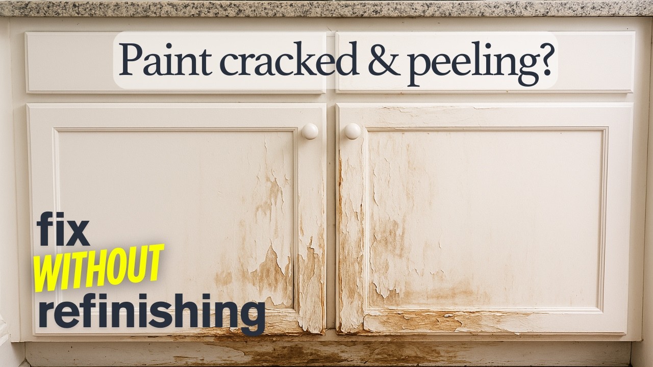 How to Repair Water Damage on Sink Base Cabinets Without Refinishing
