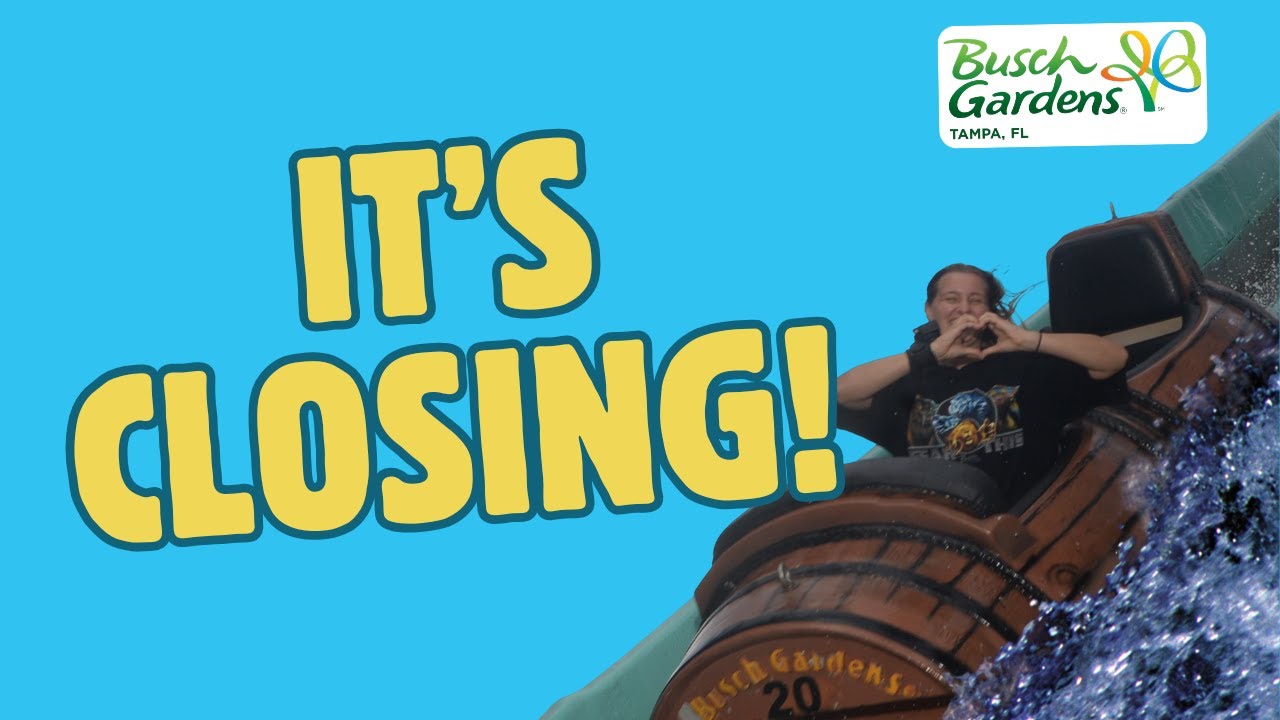 My thoughts on Busch Gardens Tampa closing their log flume ride