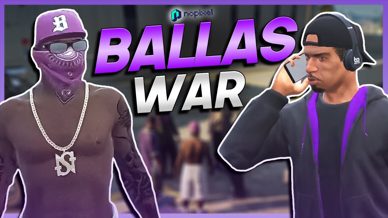 BALLAS CIVIL WAR - BEST OF GTA RP #772 | NoPixel 3.0 Highlights