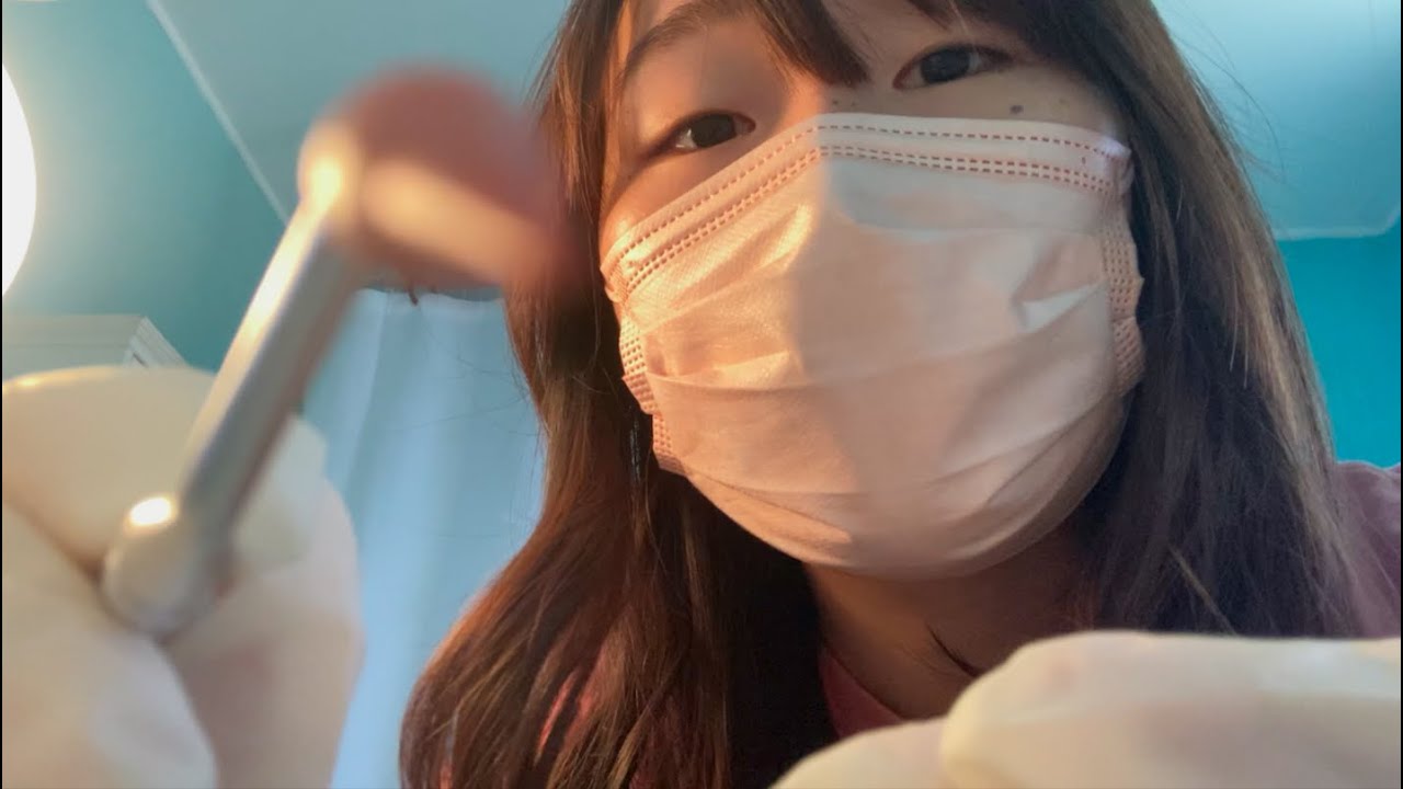 visiting the dentist asmr🦷