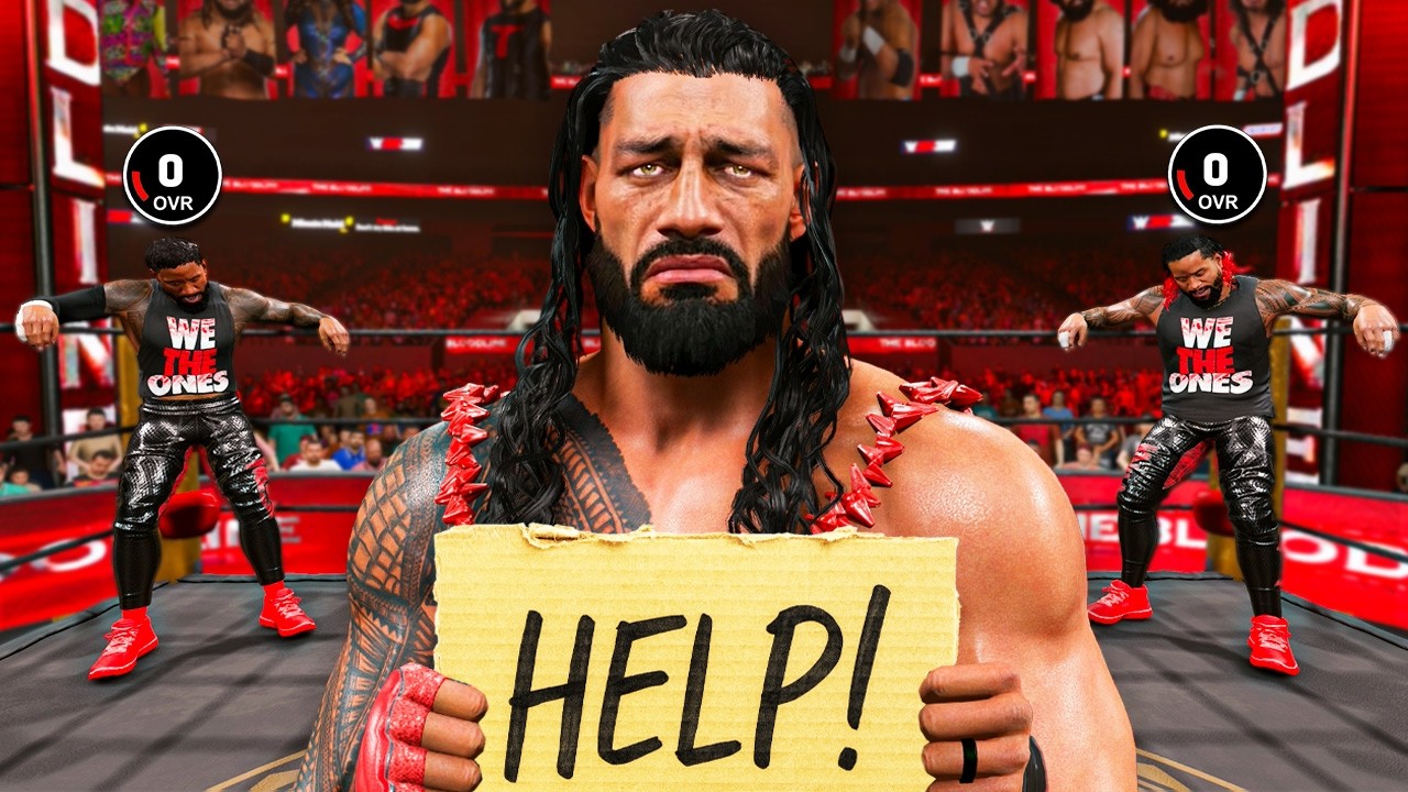 I Rebuilt The Bloodline in WWE 2K..
