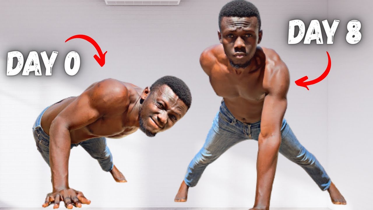 How I MASTERED the one arm pushup in 8 Days | One arm Pushup Progression | Mr Asamoah