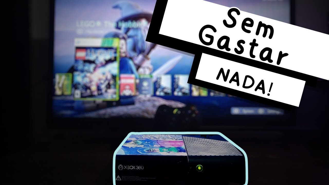 Melhorei Meu XBOX 360 sem GASTAR NADA!