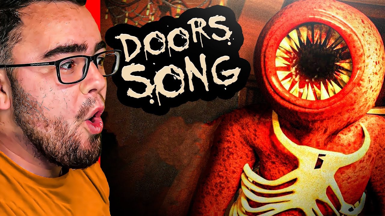 Reacting To ROBLOX DOORS RAP SONG