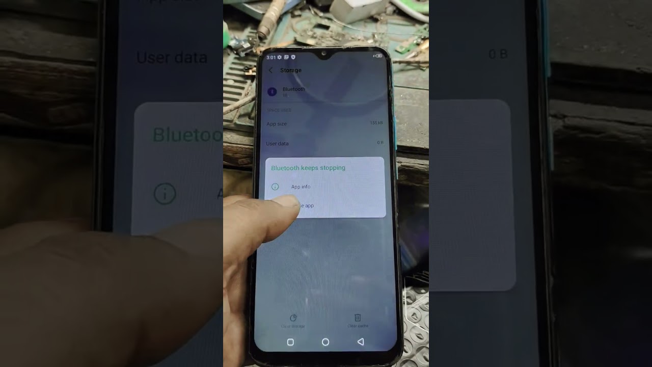 infinix smart 4 plus Bluetooth keeps stopping