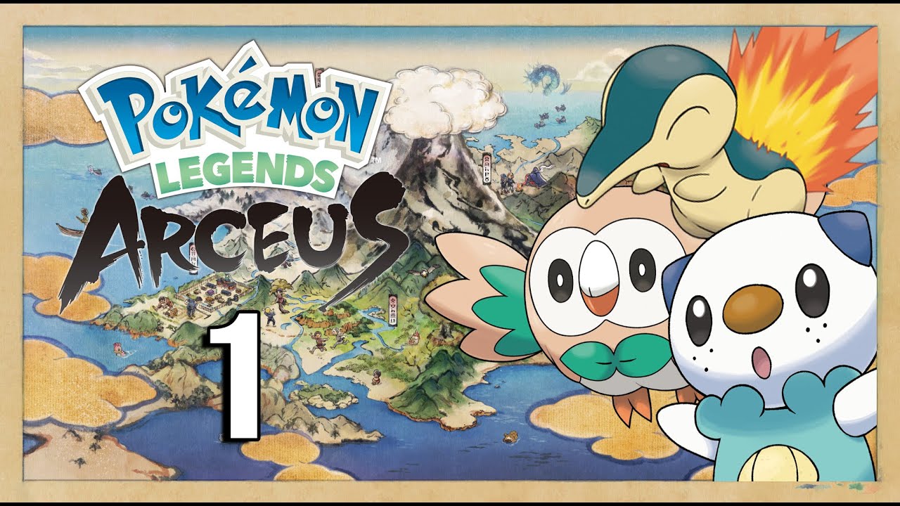 POKÉMON LEGENDS ARCEUS - COMEÇO ÉPICO / Nintendo Switch PT-BR
