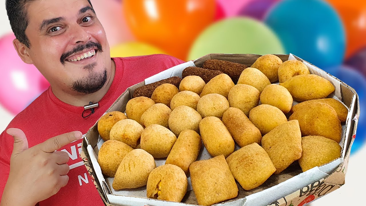 SALGADINHOS + ANIVERSÁRIO = A Melhor combinação!