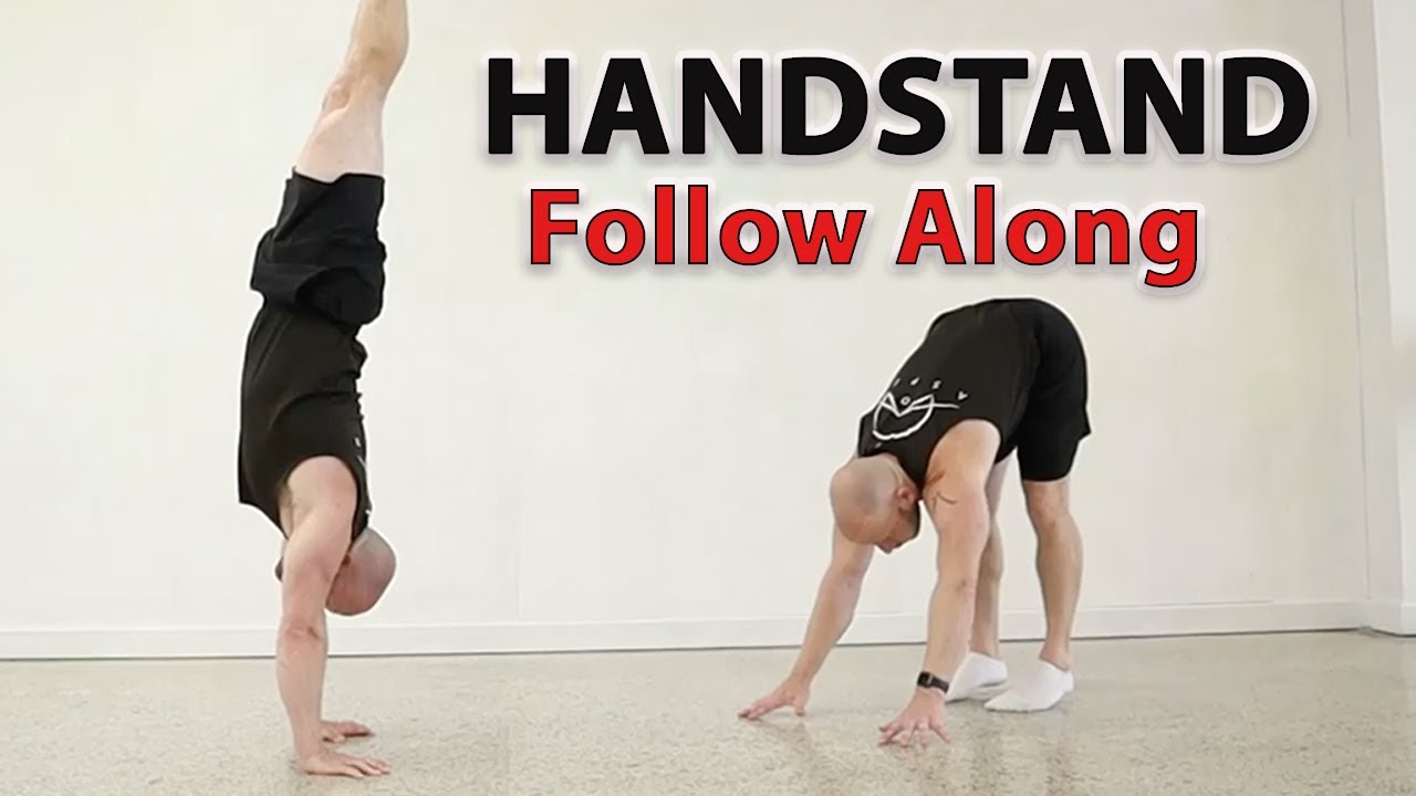 Beginner to Intermediate Handstand Routine (Follow Along)