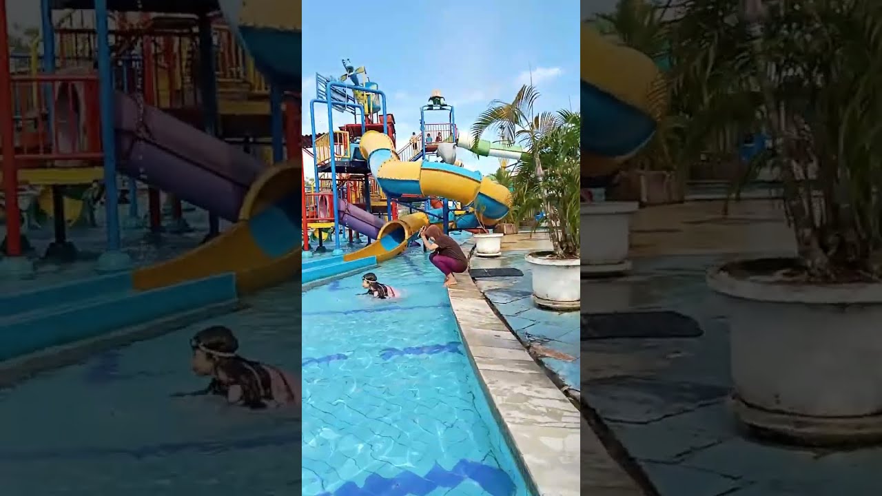 Liburan Wisata  BATAM // kolam renang waterboom terbesar di batam