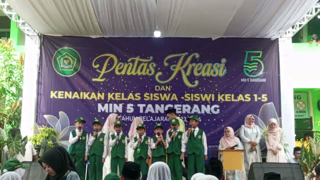 Pentas kreasi kenaikan kelas Raja kelas 1, 22 Juni 2024  