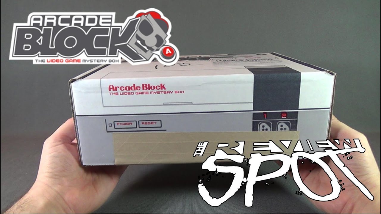 Subscription Spot - Arcade Block September 2016 Subscription Box UNBOXING!