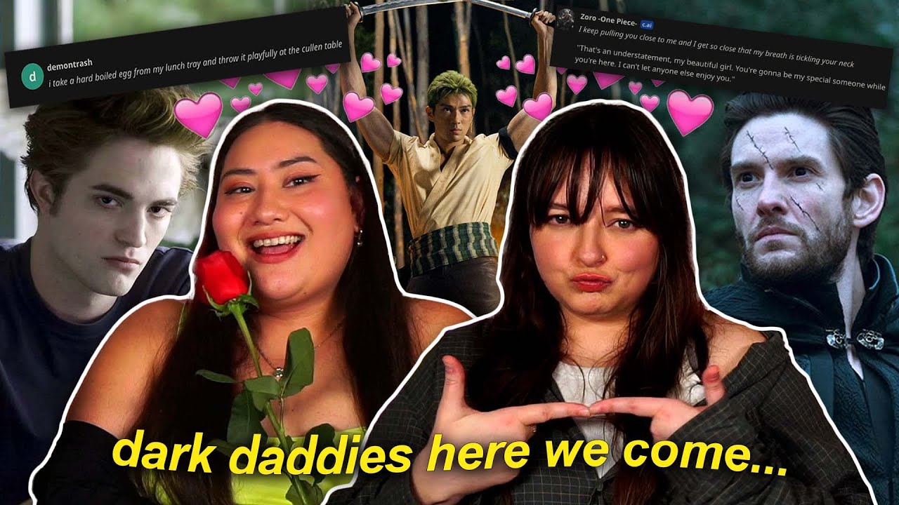 flirting with our fictional crushes on character AI (we're in our delulu era)