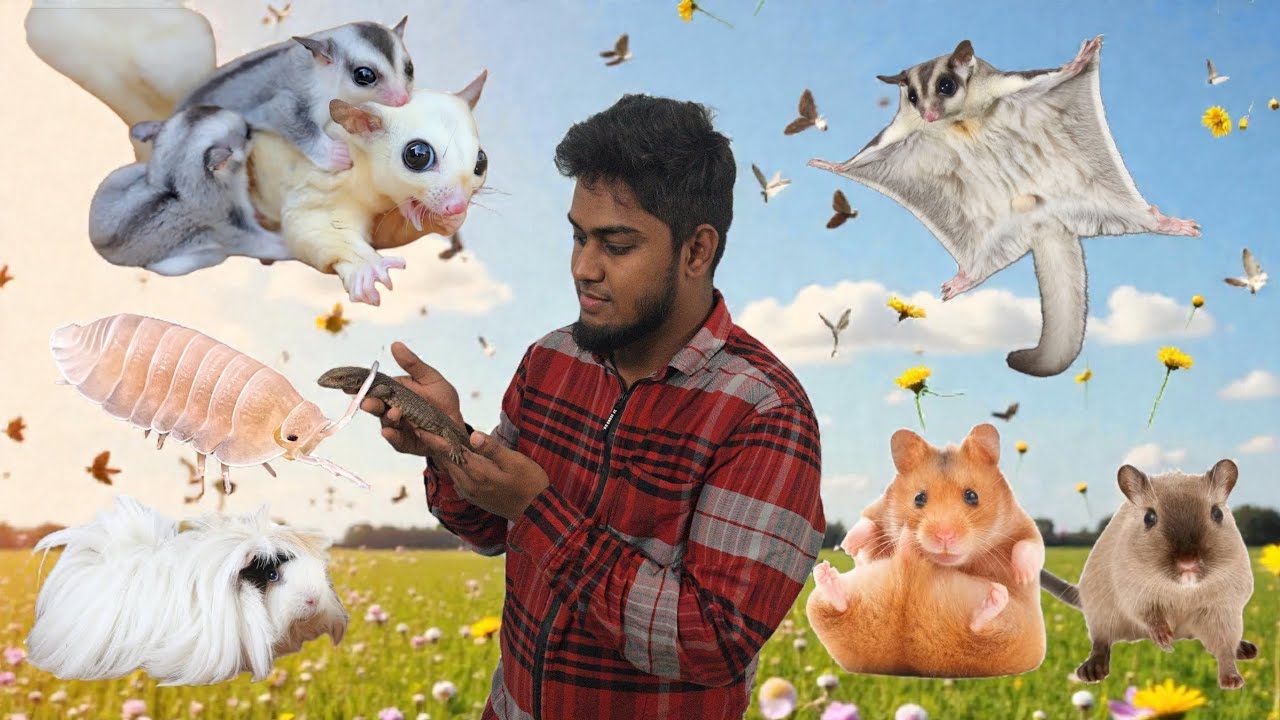 🔥 Exotic Pets Stock Update | Sugar Gliders, Micro Squirrels, Hamsters, Isopods, Roaches, Guinea Pigs