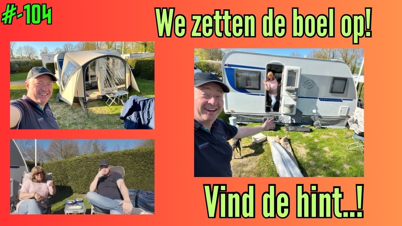 #vlog-104 | We zetten de boel op | Vind de hint !!