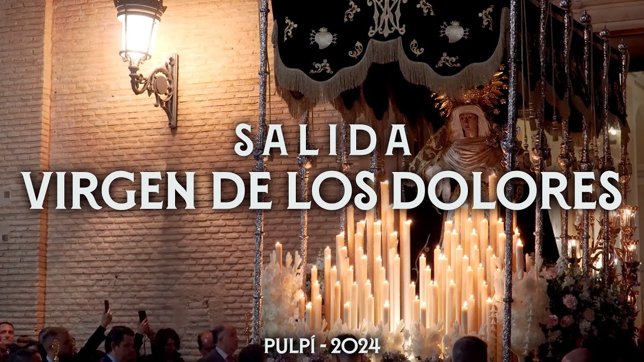 4K || SALIDA DE LA SANTÍSIMA VIRGEN DE LOS DOLORES || BM SANTA CECILIA DE SORBAS || LA CRUZ DE GUÍA