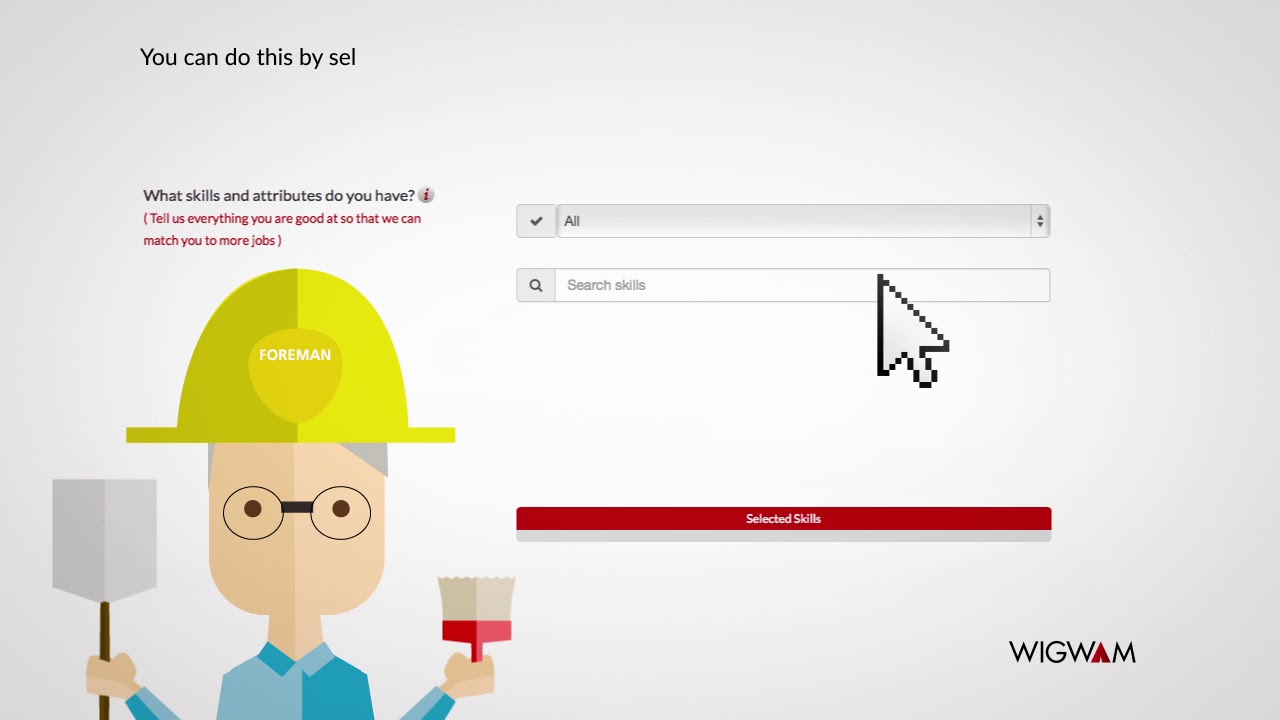 How to register as a worker on RedWigWam