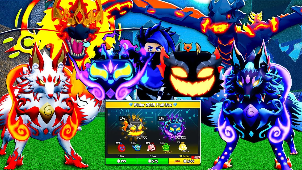 GASTEI ROBUX INFINITO ATÉ PEGAR TODAS MUTAÇÕES RARAS NO BLOX FRUITS