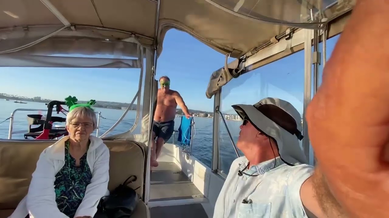 Fat Boy Robert. Duffy Boat Mission Bay 😁🤣