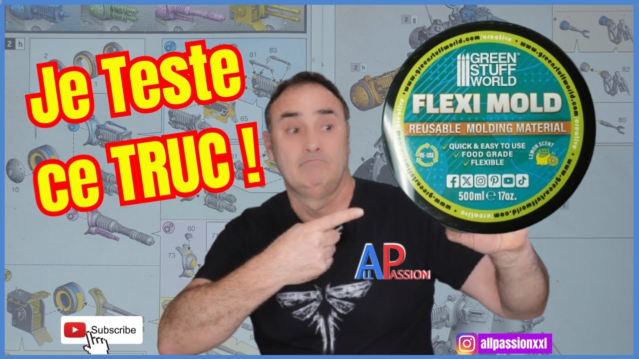 Copier des pieces avec du Flexi Mold VS moulage silicone RTV !