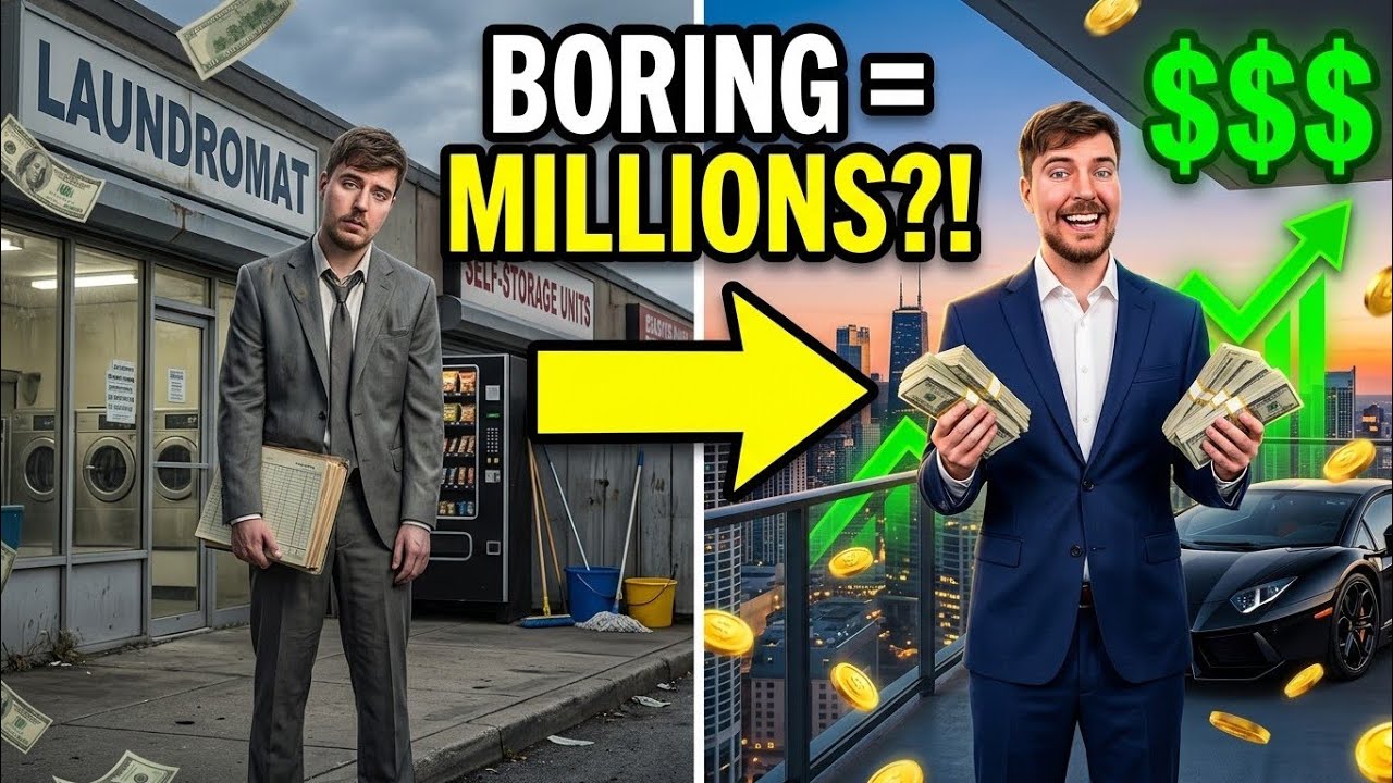 Boring Businesses That Can Make You Rich in 2026 (Most People Ignore #1)