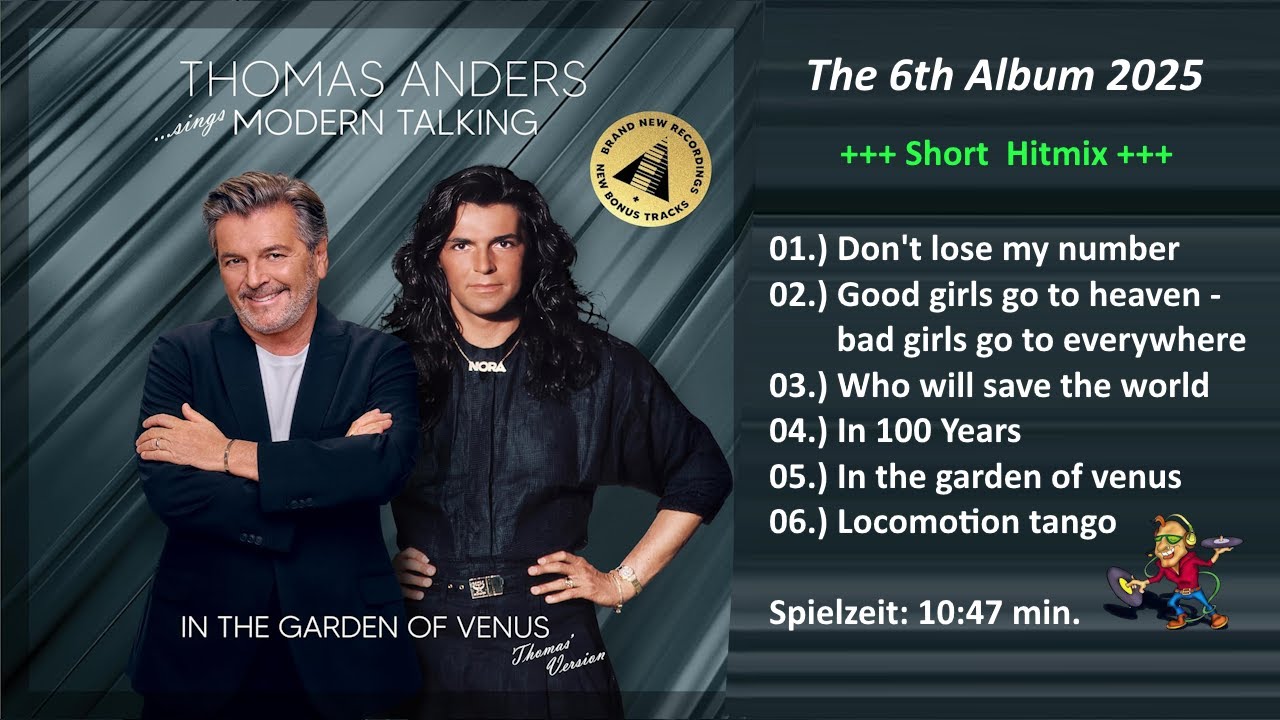 Thomas Anders - 6th Album +++ Short Hitmix +++ (mixed by DJ Harry 2025)