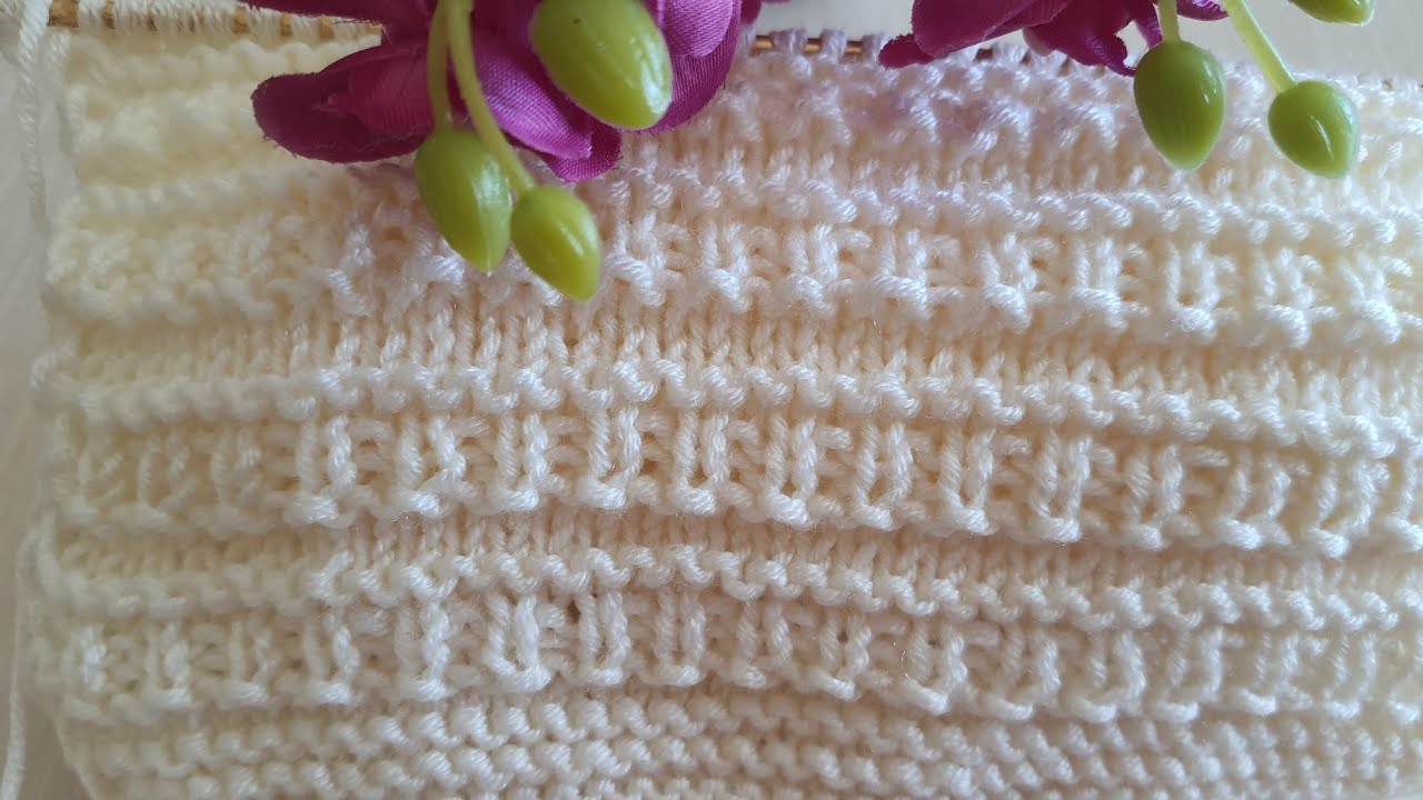 Harika İki Şiş örgü modeli Hırka Battaniye Yelek Knitting Crochet 