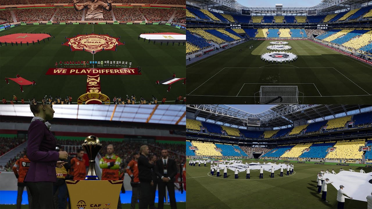 New Entrance African Cup & Turkish Super Cup 2026 - PES 2021 & Football Life 2026