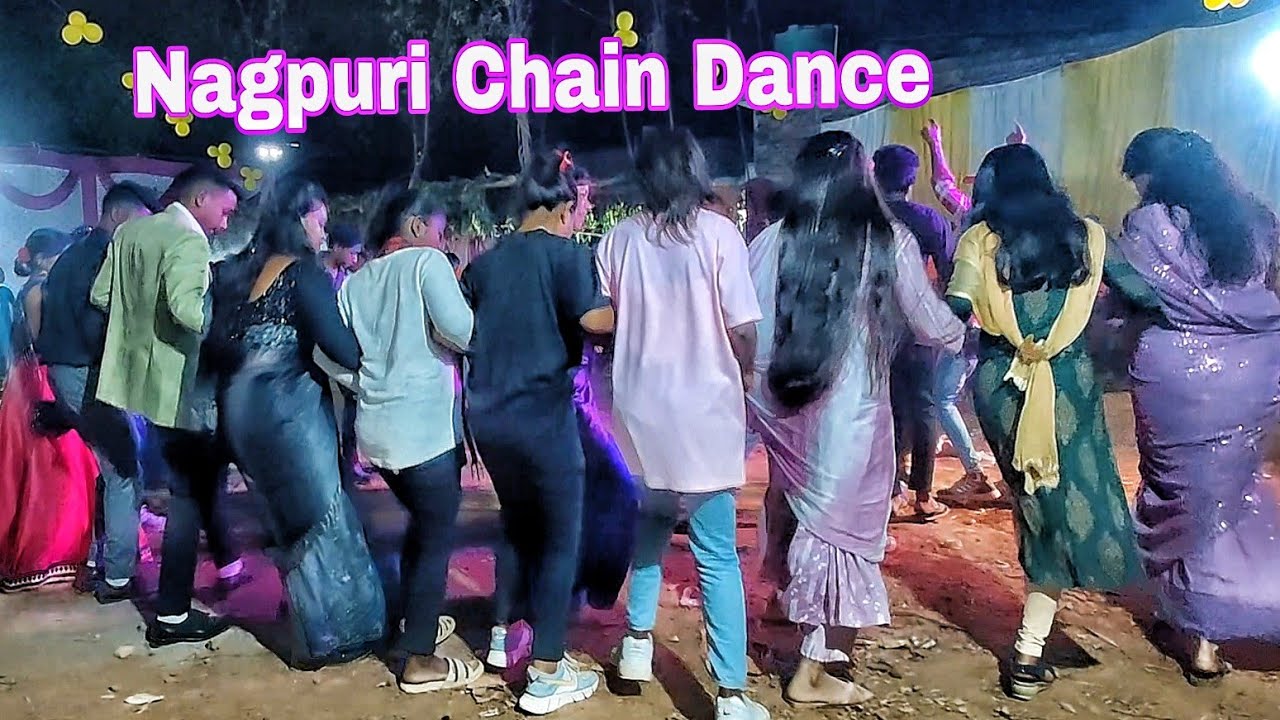 New Nagpuri Chain Dance // shaadi chain dance // nagpuri songs // jashpur// #nagpuri #nagpuridance