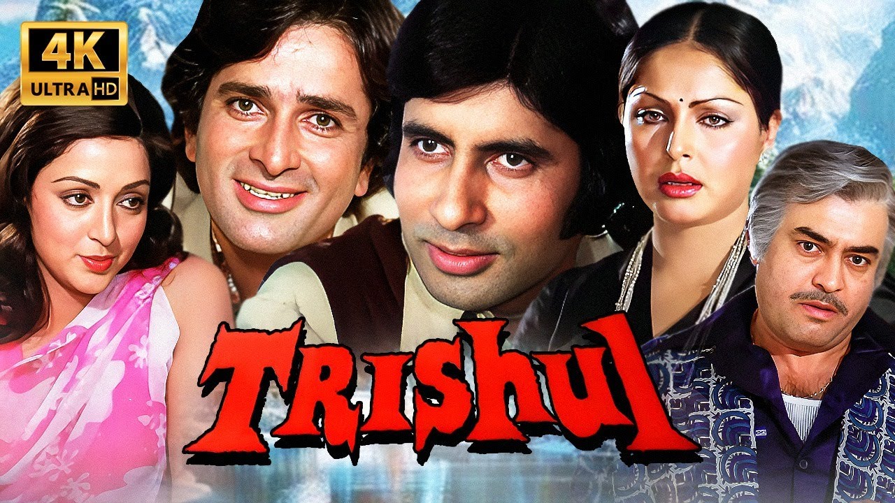 Amitabh Bachchan&rsquo;s Iconic Action Film! | Trishul (1978) Full Movie 4K | Shashi Kapoor, Hema Malini