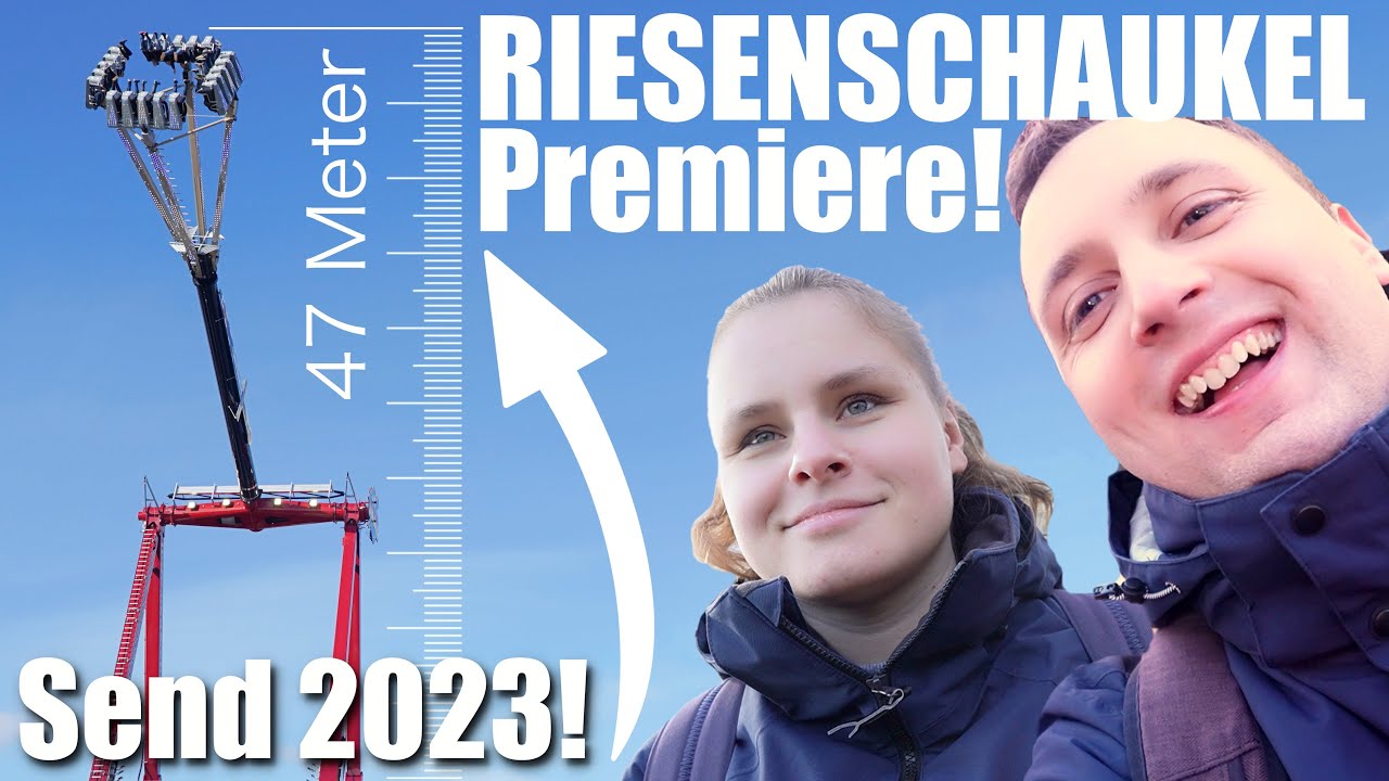 WELTPREMIERE in Münster! 🔥 | Wir testen die neue Excalibur Schaukel | Frühjahrs Send Vlog 2023