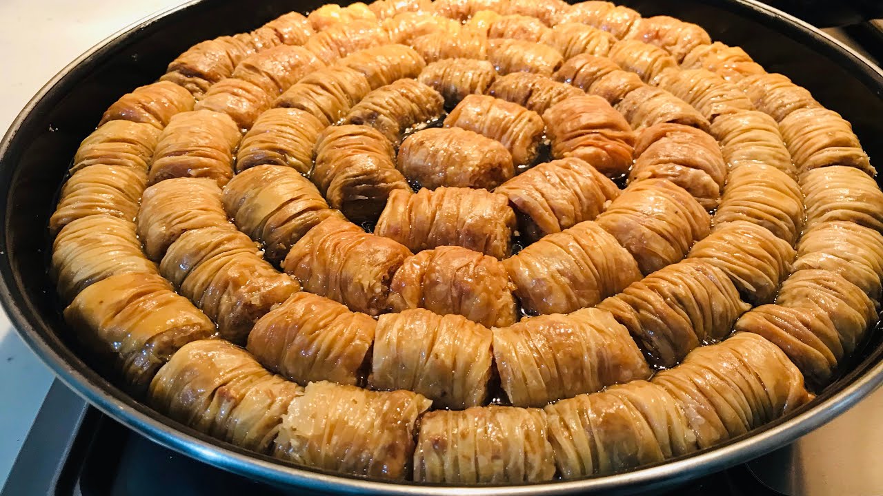 KEŞKE BU YÖNTEMİ DAHA ÖNCE BİLSEYDİM ❗️ÇITIR ÇITIR BURMA BAKLAVA TARİFİ