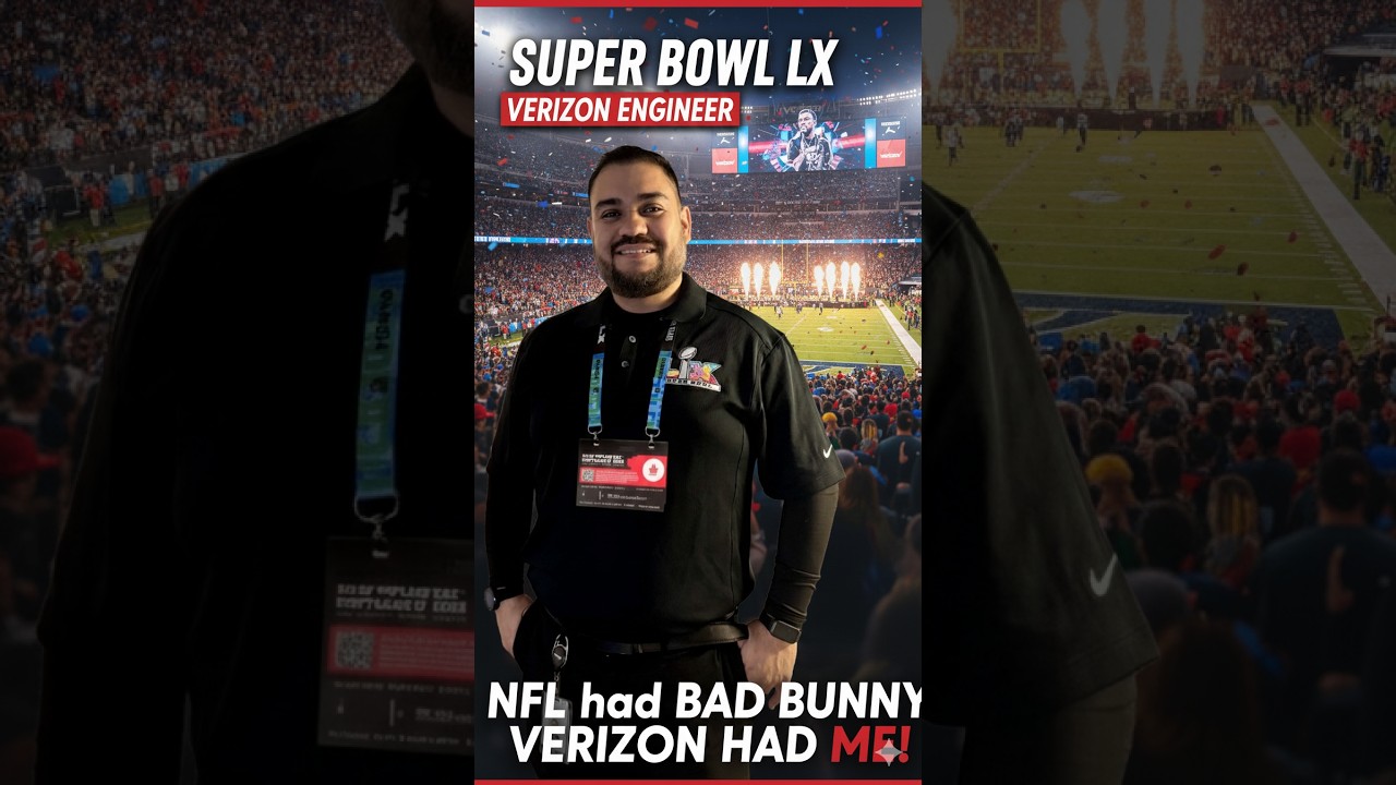 Representing as a Latino Verizon Engineer at Super Bowl LX: VIP Tailgate & Stadium Testing