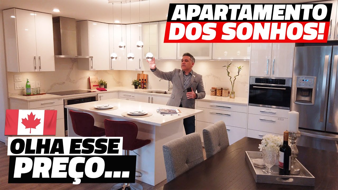 Tour nesse MARAVILHOSO apartamento em Vancouver | QUANTO CUSTA esse apartamento no Canadá 🇨🇦