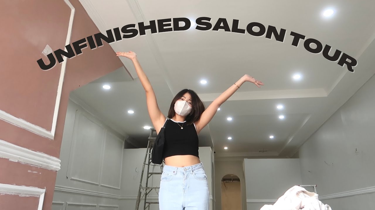 UNIFINISHED SALON TOUR + RUN ERRANDS WITH ME! | Aulie Secerio