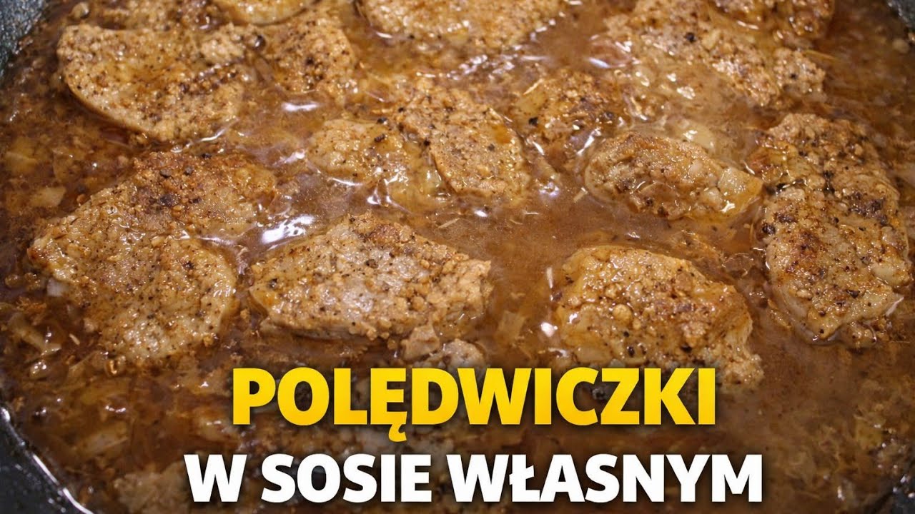 HIT! Polędwiczki wieprzowe duszone w sosie własnym / Pork tenderloin recipe  | MajkelGotuje