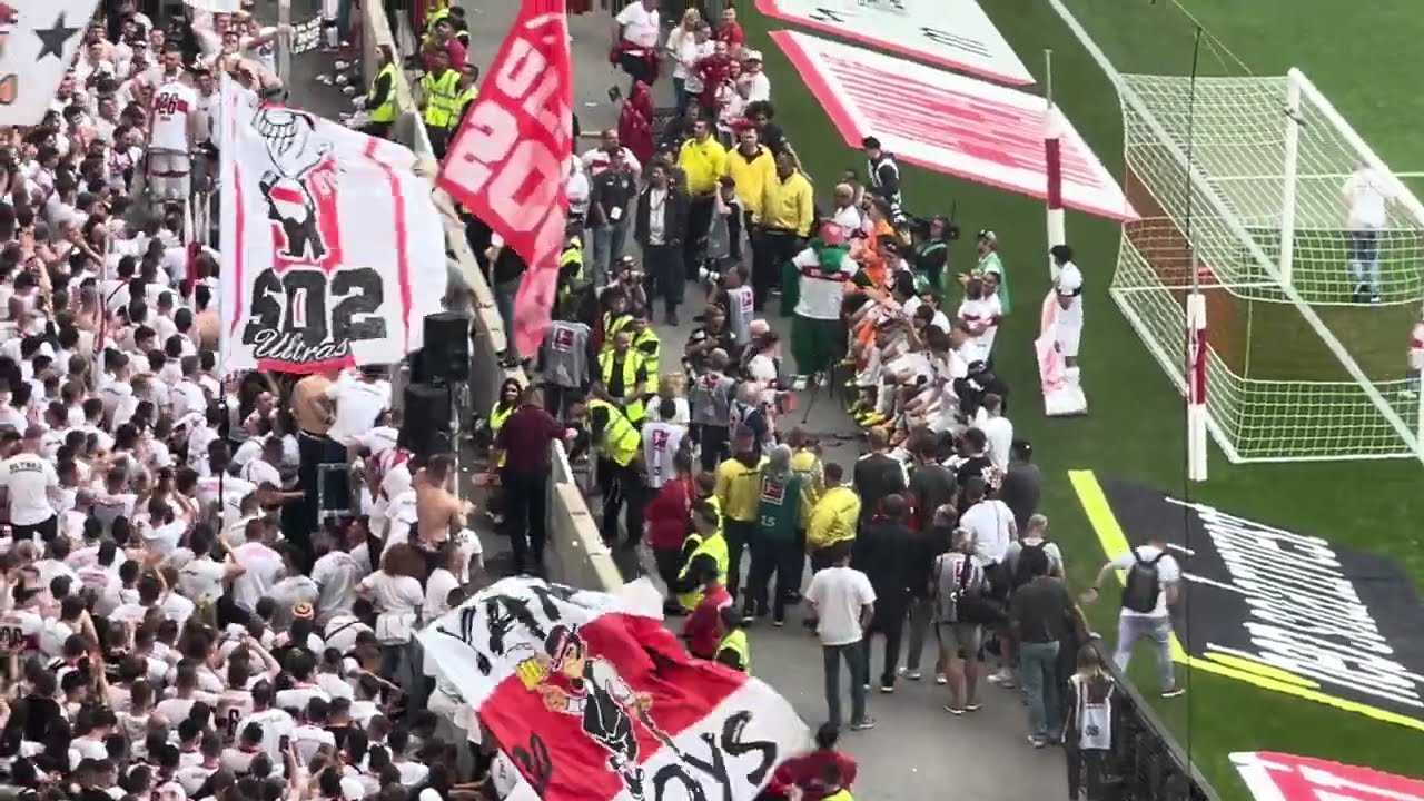 Ganze VfB Stuttgart Vize-Meisterfeier 2024