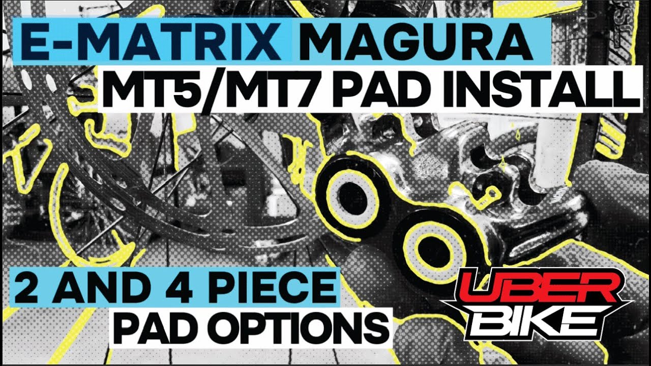 Uberbike Pad Install Guide for the Magura MT5 / MT7 4 Piston Brake Caliper