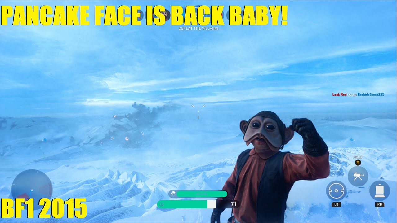 Star Wars Battlefront (2015) - Back to Heroes vs Villains! Pancake Face makes his return! (2 games)