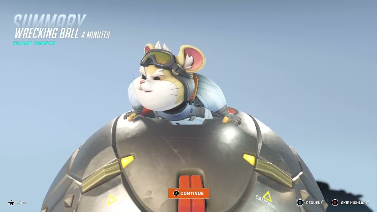 33rd match in overwatch 2 (wrecking ball)