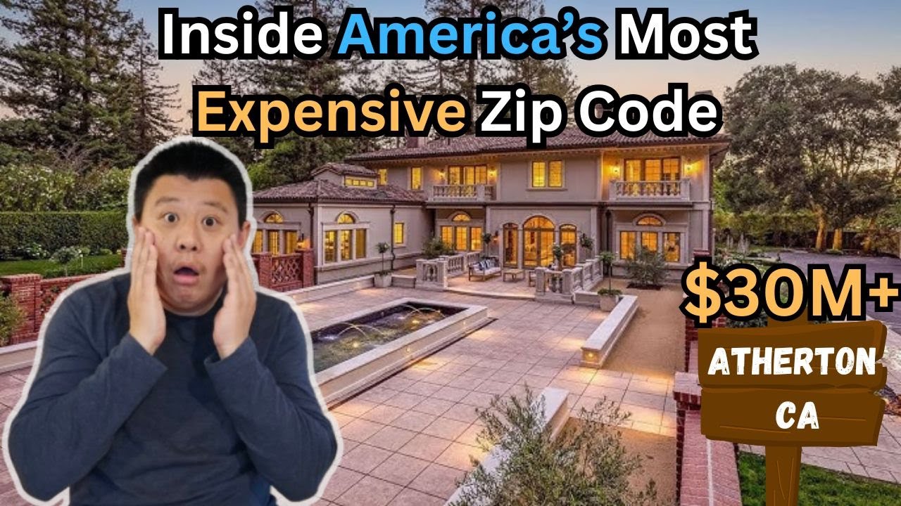 Why Is THIS the Most Expensive Zip Code in America? Atherton California