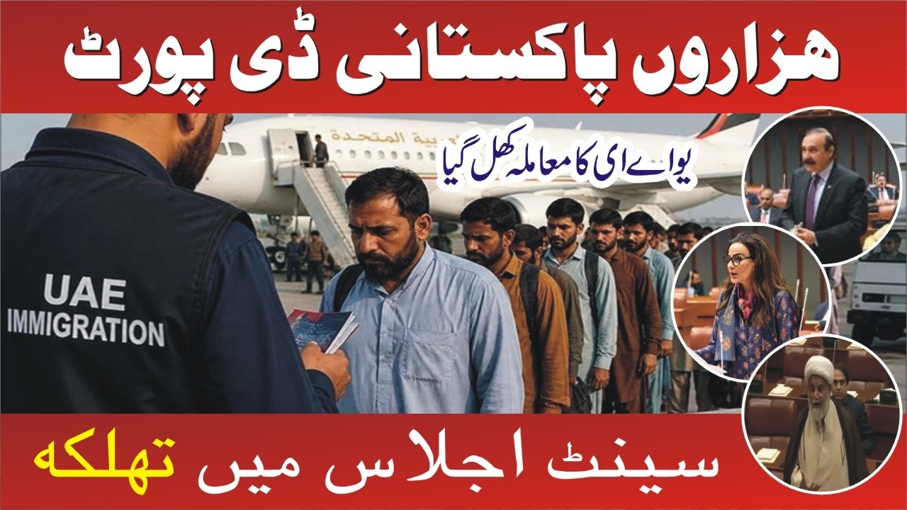 Overseas Pakistanis Crisis? | UAE Deportation Issue Explained in Senate