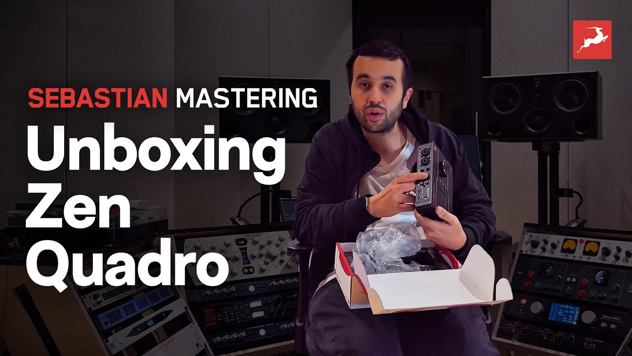 Unboxing Zen Quadro Synergy Core – La nueva interfaz de Antelope Audio con plugins en tiempo real.