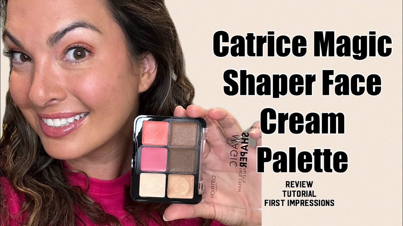 Catrice Magic Shaper Face Cream Palette - review, tutorial, first impressions #catricecosmetics