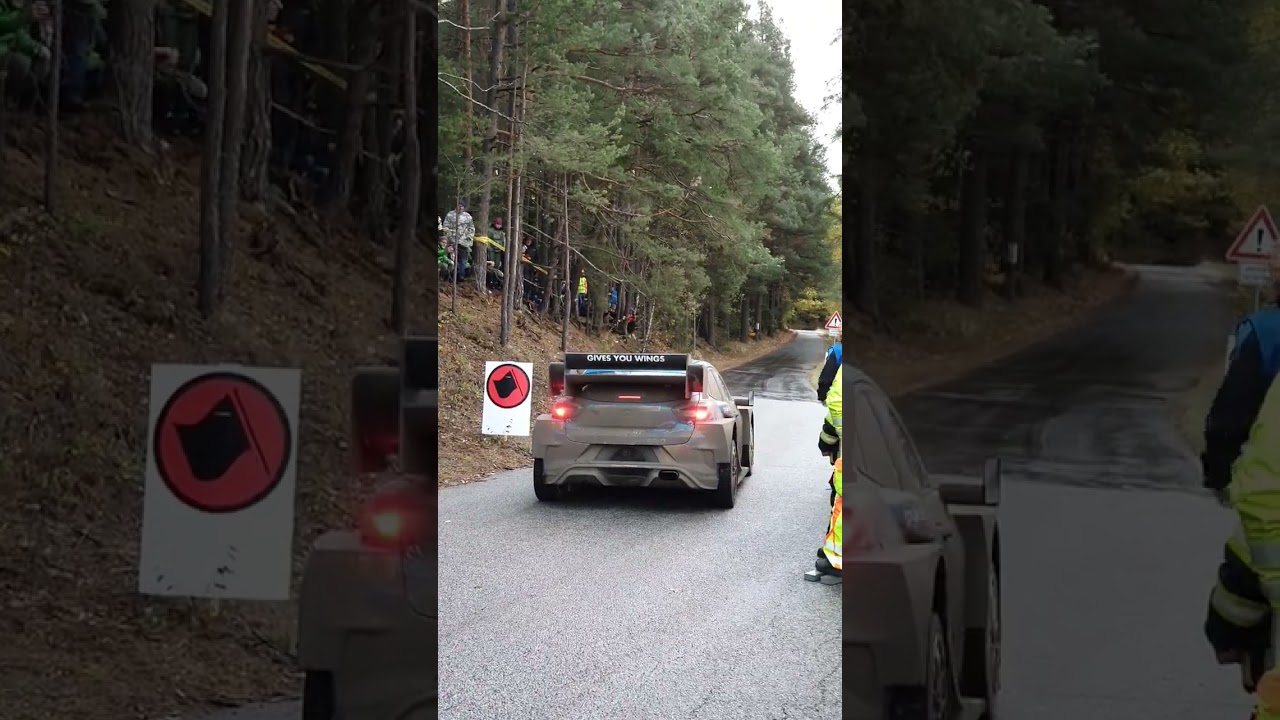 Ott Tanak Martin Jarveoja Ford Puma WRC - Launch Control stage start Central Europe Rally 2023