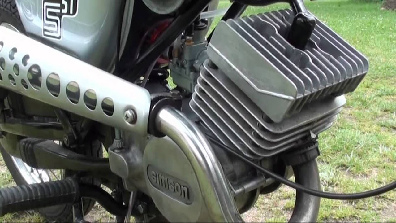 Simson S60 tuning- amal 18+ sport air filter